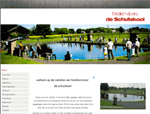 Tablet Screenshot of forellenvijversdeschutskooi.nl